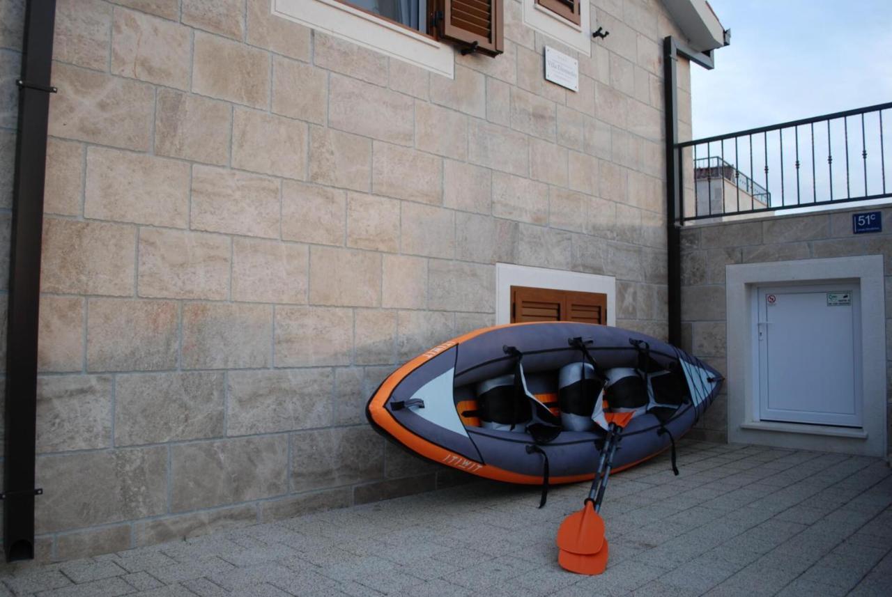 Villa Diomedes With The Sea View And The Pool Rogoznica  Exterior photo