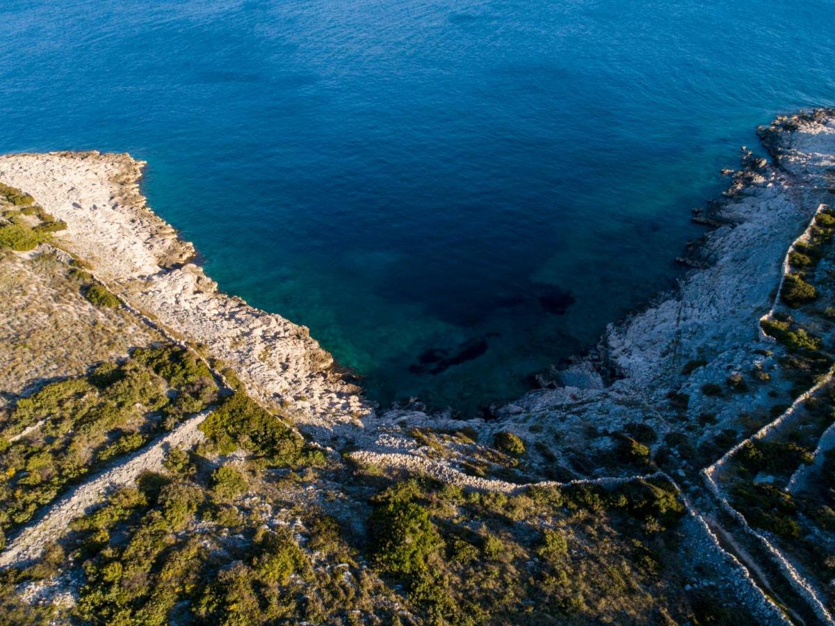 Villa Diomedes With The Sea View And The Pool Rogoznica  Exterior photo